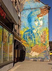 In der Altszadt von Lviv