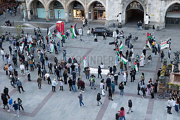 Palästina Protest in München