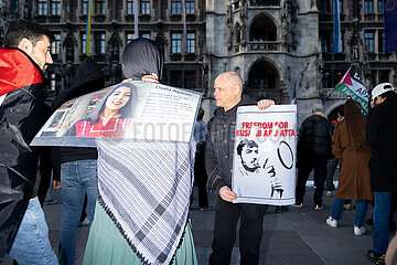 Palästina Protest in München
