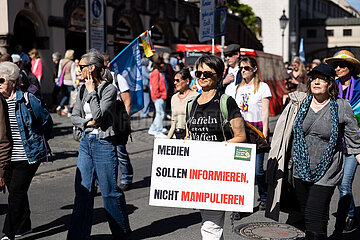 Rechte Friedensdemo in München