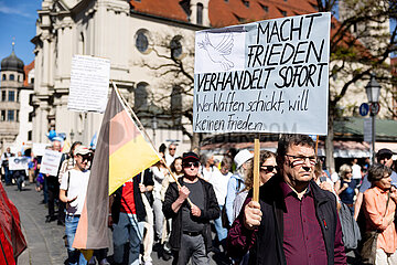 Rechte Friedensdemo in München