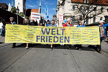 Rechte Friedensdemo in München