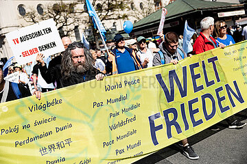 Rechte Friedensdemo in München