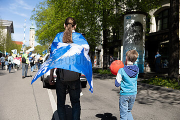 Rechte Friedensdemo in München