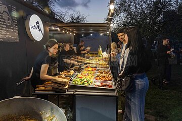 Wenig los beim Garden Beer Weekend in Kiew