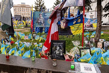 Soldatenfriedhof in Kiev