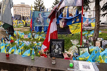 Soldatenfriedhof in Kiev