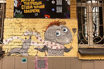 Murals in Kiev