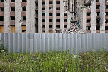 Chernihiv  Chernihiv  Ukraine  UA - Ukraine Krieg. Kriegsschaeden
