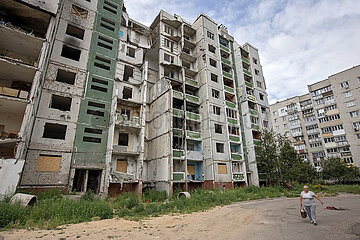 Chernihiv  Chernihiv  Ukraine  UA - Ukraine Krieg. Kriegsschaeden