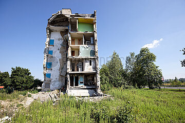 Borodjanka  Oblast Kiew  Ukraine  UA - Ukraine Krieg-Zerstoerung