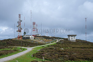 Antennenanlagen  Miradouro da Foia  Monchique  Algarve  Portugal