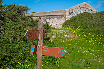 Wanderweg  Fischerpfad  Praia da Ingrina  Raposeira  Algarve  Portugal