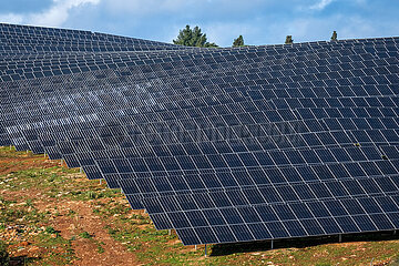 Solarpark  Bensafrim  Lagos  Algarve  Portugal  Europa