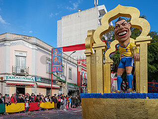 Karneval in Loulé  Algarve  Portugal