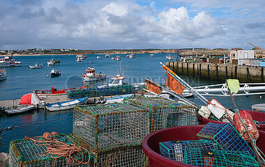 Fischerboote  Fischereihafen  Sagres  Algarve  Portugal