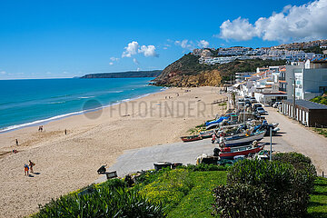 Praia da Salema  Salema  Algarve  Portugal
