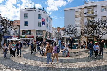 Altstadt von Lagos  Algarve  Portugal