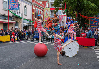 Karneval in Loulé  Algarve  Portugal