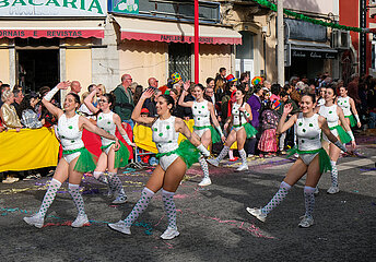 Karneval in Loulé  Algarve  Portugal