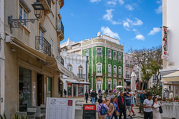 Altstadt von Lagos  Algarve  Portugal
