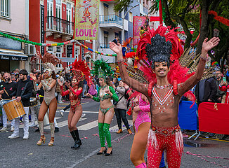 Karneval in Loulé  Algarve  Portugal