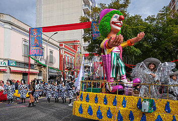 Karneval in Loulé  Algarve  Portugal