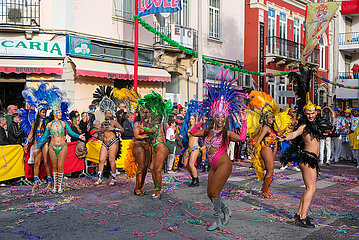 Karneval in Loulé  Algarve  Portugal
