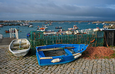 Fischerboote  Fischereihafen  Sagres  Algarve  Portugal