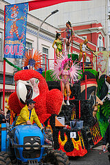 Karneval in Loulé  Algarve  Portugal