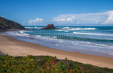 Praia da Ponta Ruiva  Vila do Bisbo  Algarve  Portugal