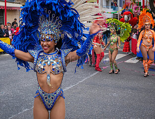 Karneval in Loulé  Algarve  Portugal