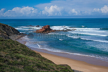 Praia da Ponta Ruiva  Vila do Bisbo  Algarve  Portugal