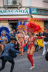 Karneval in Loulé  Algarve  Portugal