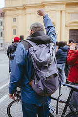 Trauerprotest wegen der Tötung von Lorenz A.