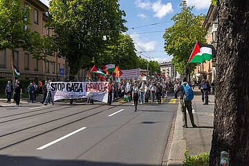 Pro-Palästina-Demo in Zürich