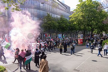 Pro-Palästina-Demo in Zürich
