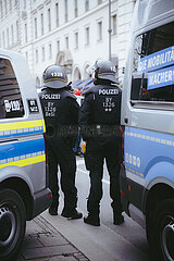 Proteste gegen den Aufmarsch von Gemeinsam für Deutschland in München
