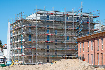 Baustelle in Schleswig
