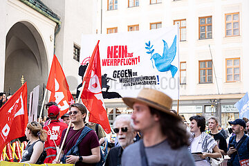 1. Mai Demo in München