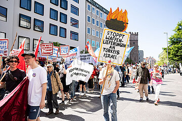 1. Mai Demo in München