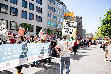 1. Mai Demo in München