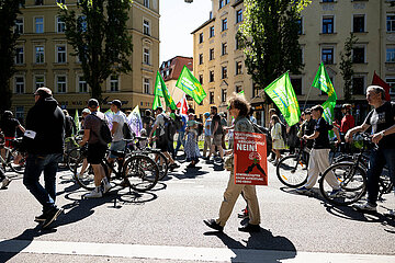 1. Mai Demo in München