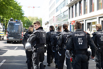Revolutionäre 1. Mai Demo in München