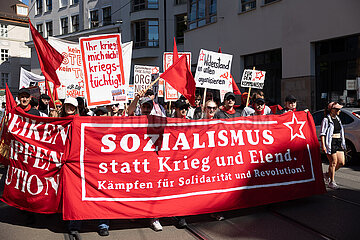 Revolutionäre 1. Mai Demo in München