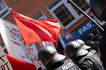 Revolutionäre 1. Mai Demo in München
