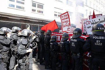 Revolutionäre 1. Mai Demo in München