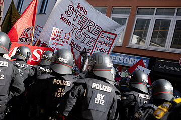 Revolutionäre 1. Mai Demo in München