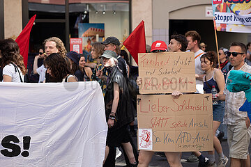 Revolutionäre 1. Mai Demo in München