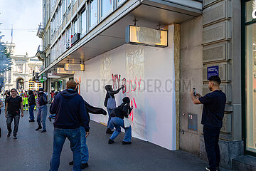 1. Mai-Demo in Zürich